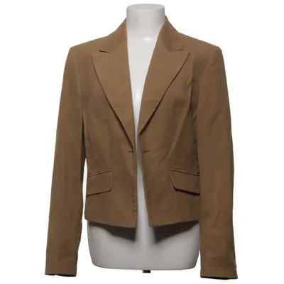 Blazer (Beige) van Mark Acetaat, Katoen