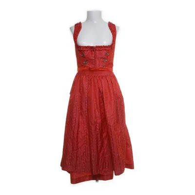 Traditional attire (Red, Multicolored) from Melega