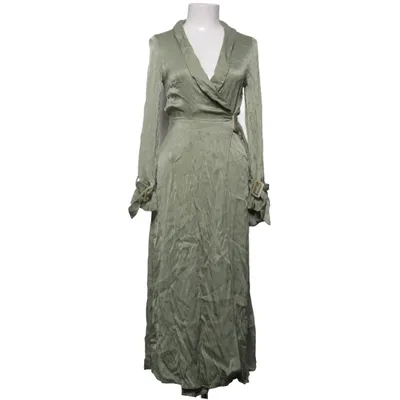 Wrap dress (Green) from & Other Stories Cupro, Viscose