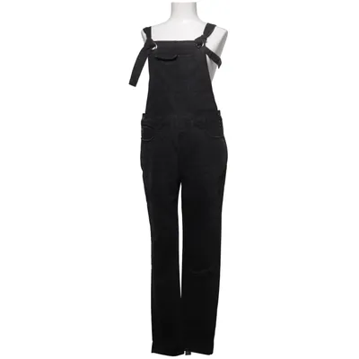 Tuinbroek (Zwart) van Fashion Union Katoen, Polyester, Viscose
