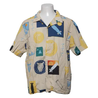 Kurzarmhemd (Beige, Blau, Gelb) von Knowledge Cotton Apparel