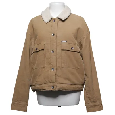 Veste en jeans fourrée (Beige) de Volcom Coton, Polyester