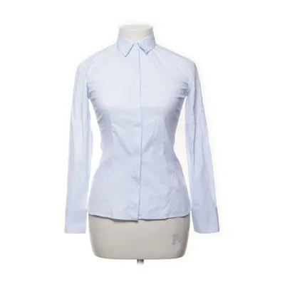 Shirt (Blauw) van Massimo Dutti Elastaan, Polyamide