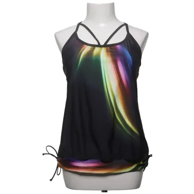 T-shirt de natation (Noir, Multicolore) Élasthane, Polyester