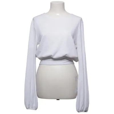 Slå-om bluse (Hvid) fra Ivyrevel Elastan, Polyester