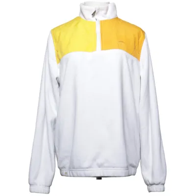 Fleece sweater (White, Yellow) from Hélas Polyester