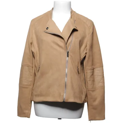 Bikerjacka (Beige) från Encuentro Polyuretan