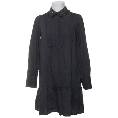 Skjortklänning (Grå, Vit, Svart) från Hallhuber Bomull