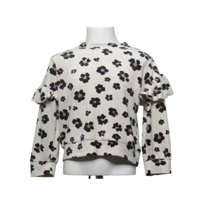 Collegetröja (Vit, Flerfärgad) från Mywear Young Elastan, Polyester