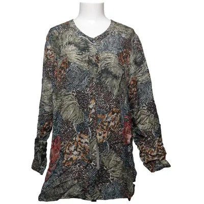 Blouse (Multicolored) from Adrian Jordan Silk