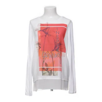 Top (White, Red, Multicolored) from Laurèl Elastane, Polyester, Viscose
