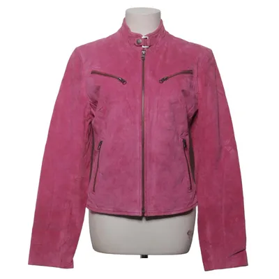 Læderjakke (Pink) fra Isolde