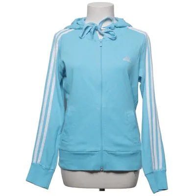Sweat à capuche (Bleu, Blanc) de Adidas Coton biologique