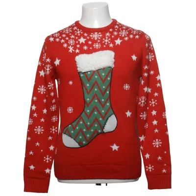 Julesweater (Rød, Hvid, Grøn) fra Cedarwood State Akryl