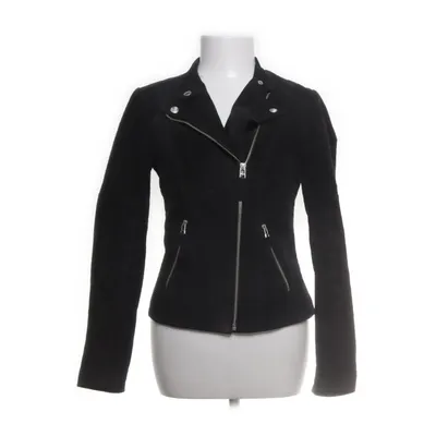 Bikerjacke (Schwarz) von Esmara by Heidi Klum Polyester, Leder