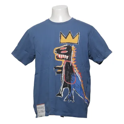 T-shirt (Blå, Flerfärgad) Bomull
