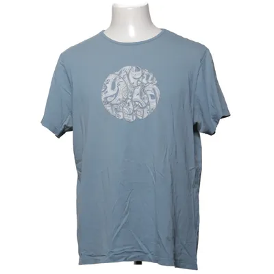 T-shirt (Blauw) van Pretty Green Katoen