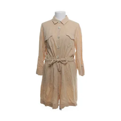 Skjortklänning (Beige) från Dilvin Knit Linne, Viskos