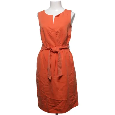 Dress (Orange) from Comma Elastane, Modal, Viscose