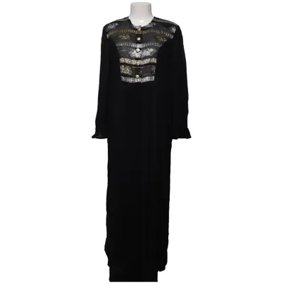 Cardigan (Zwart, Goud, Zilver) van Elinette Design Metallvezel, Viscose