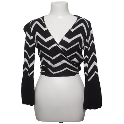 Wrap cardigan (Black, White) from Ruga Cotton, Modal