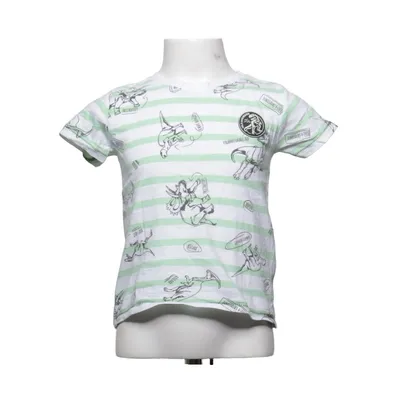 T-shirt (Wit, Groen, Zwart) van Dopo Dopo Boys Katoen