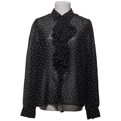 Blouse (Black, White) from Pernilla Wahlgren Polyester