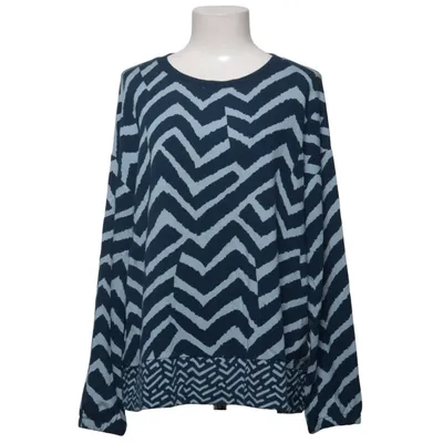 Long sleeve T-shirt (Blue) from Street One Elastane, Modal, Viscose