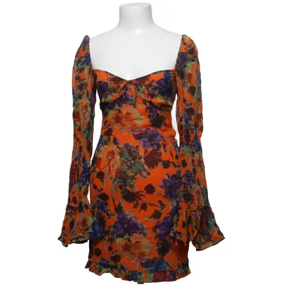 Kjole (Orange, Flerfarvet) fra Rat & Boa Viscose