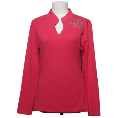 T-shirt à manches longues (Rose) de Líen & Gíel Élasthane, Coton biologique