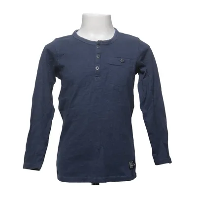 Henley shirt (Blue) from D.M.D by Denim Day Cotton