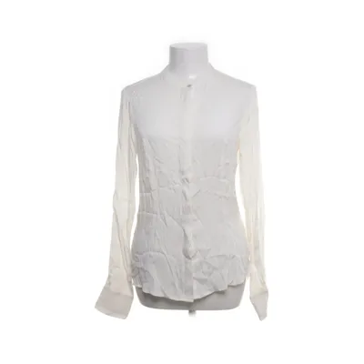 Blouse (White) from Julie Fagerholt Elastane, Silk