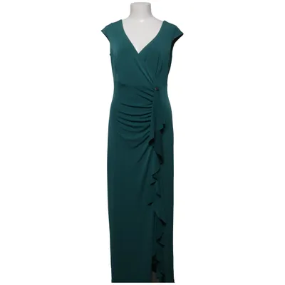 Maxi jurk (Groen) van Semper Elastaan, Viscose