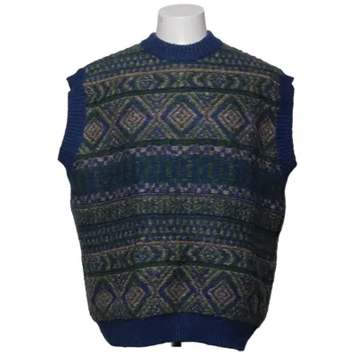Pullunder (Blau, Grün, Beige) von Yôke Acryl, Baumwolle, Elasthan, Polyester