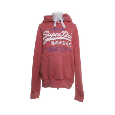 Huvtröja (Rosa, Flerfärgad) från Superdry Bomull, Polyester
