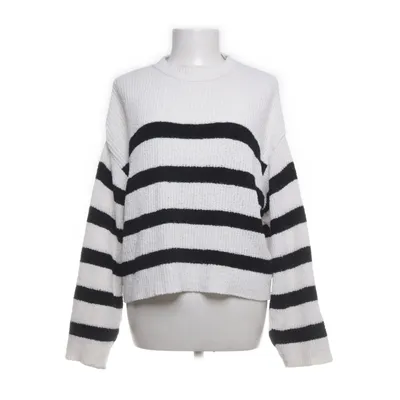 Tröja (Vit, Svart) från Pull & Bear Bomull, Polyester