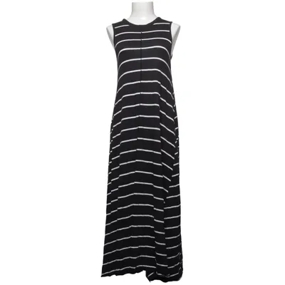 Maxikjole (Sort, Hvid) fra Zara W&B Collection Bomuld, Modal