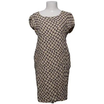 Jurk (Beige, Blauw) van Lequeen Viscose