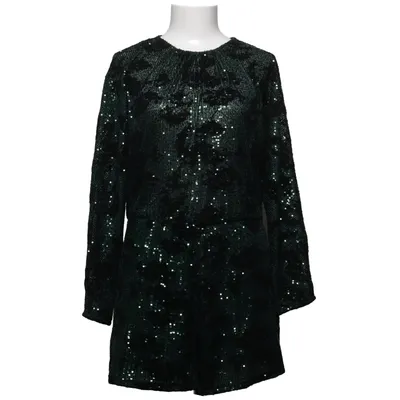 Buksedragt (Grøn, Sort, Flerfarvet) fra Maje Elastan, Polyamid, Polyester, Viscose