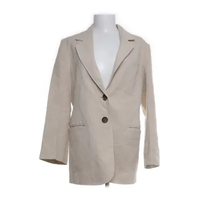 Blazer (Beige) van H&M Trend Linnen, Katoen, Viscose