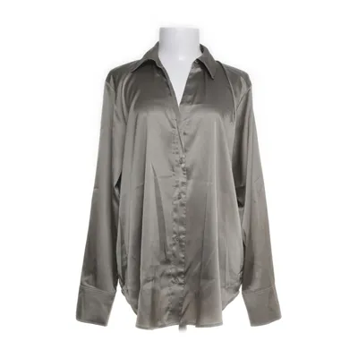 Skjorta (Grön) från H&M Modern Classic Elastan, Polyester