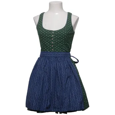Dirndl (Vert, Bleu, Multicolore) de Almsach Coton