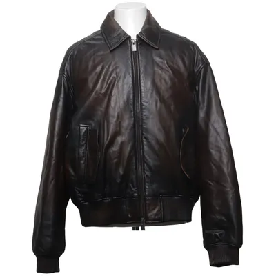 Leather jacket (Black) from Holzweiler