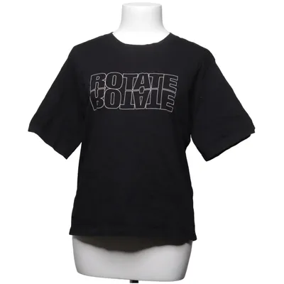 T-shirt (Svart) från ROTATE Birger Christensen Ekologisk bomull