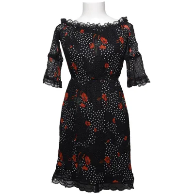 Klänning (Svart, Röd, Vit) från The Kooples Polyester, Viskos