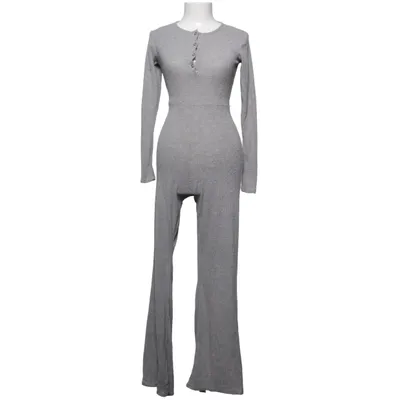 Byxdress (Grå) från PrettyLittleThing Elastan, Viskos