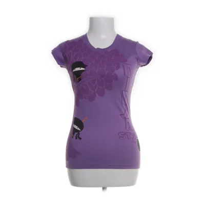 Top (Lila) van Newbreed Girl Katoen