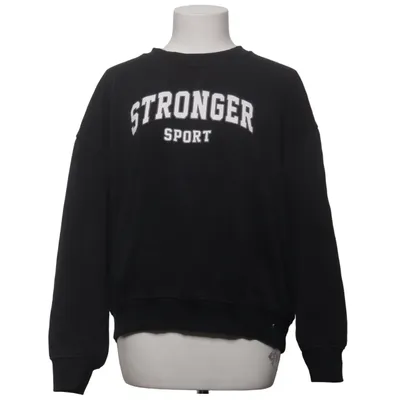 Sweatshirt (Black) from Stronger Cotton, Polyester