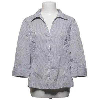 Hemd (Weiß, Schwarz) von H&M Baumwolle, Elasthan, Polyamid, Polyester