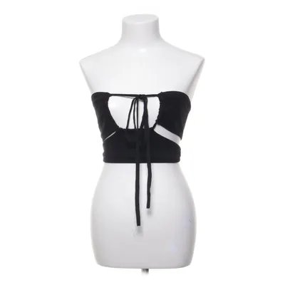 Crop top (Zwart) van Hours Katoen, Elastaan, Polyamide, Viscose